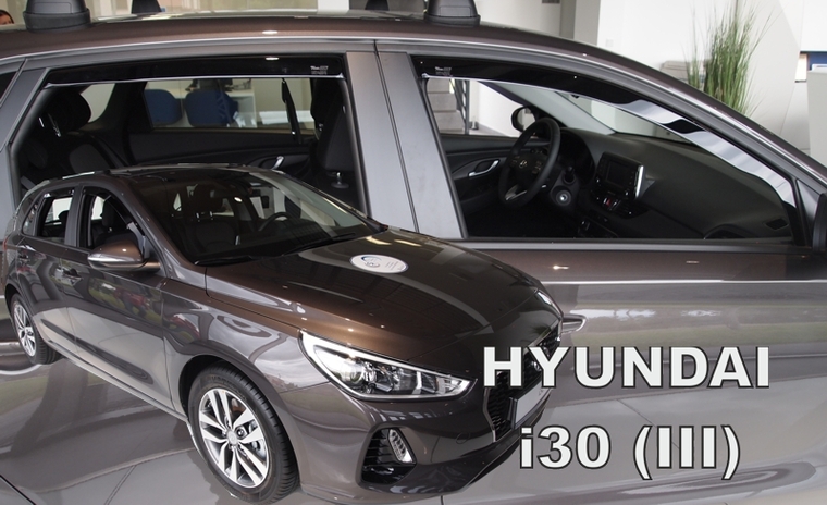 Ανεμοθραύστες Hyundai i30 (2017+) 5 πορτο , combi - 4 τμχ. εμπρός και πίσω, Heko - € 79,9 Ανεμοθραύστες Hyundai i30 (2017+) 5 πορτο , combi - 4 τμχ. εμπρός και πίσω, Heko