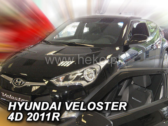 Ανεμοθραύστες Hyundai Veloster (2011-2018) hatchback - 2 τμχ. εμπρός, Heko - € 56,9 Ανεμοθραύστες Hyundai Veloster (2011-2018) hatchback - 2 τμχ. εμπρός, Heko