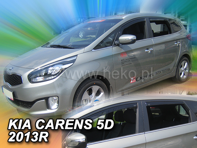 Ανεμοθραύστες Kia Carens (2013-2019) 5 πορτο - 4 τμχ. εμπρός και πίσω, Heko - € 79,9 Ανεμοθραύστες Kia Carens (2013-2019) 5 πορτο - 4 τμχ. εμπρός και πίσω, Heko