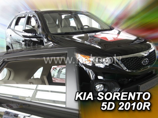 Ανεμοθραύστες Kia Sorento (2009-2015) 5 πορτο - 4 τμχ. εμπρός και πίσω, Heko - € 79,9 Ανεμοθραύστες Kia Sorento (2009-2015) 5 πορτο - 4 τμχ. εμπρός και πίσω, Heko