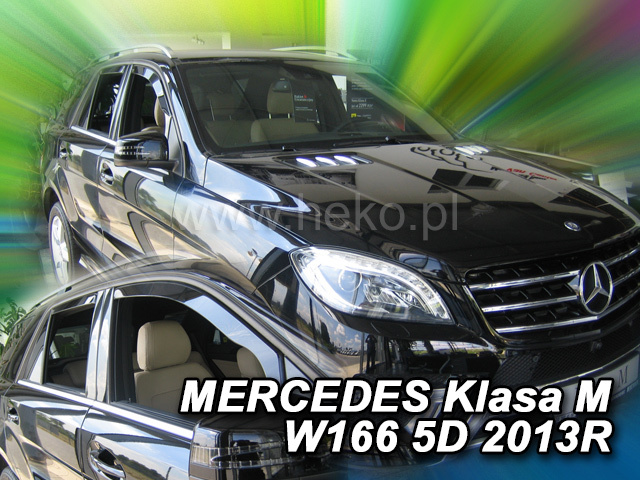 Ανεμοθραύστες Mercedes ML W166 (2011-2015) / GLE W292 (2015-2019) 5 πορτο - 4 τμχ. εμπρός και πίσω, Heko - € 79,9 Ανεμοθραύστες Mercedes ML W166 (2011-2015) / GLE W292 (2015-2019) 5 πορτο - 4 τμχ. εμπρός και πίσω, Heko