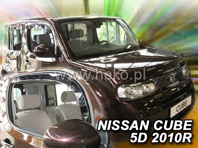 Ανεμοθραύστες Nissan Cube (2008-2019) 5 πορτο - 2 τμχ. εμπρός, Heko - € 56,9 Ανεμοθραύστες Nissan Cube (2008-2019) 5 πορτο - 2 τμχ. εμπρός, Heko