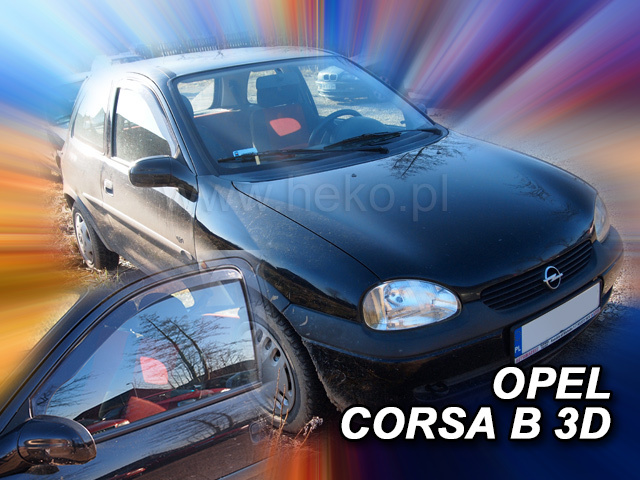 Ανεμοθραύστες Opel Corsa B (1993-2001) 5 πορτο - 4 τμχ. εμπρός και πίσω, Heko - € 79,9 Ανεμοθραύστες Opel Corsa B (1993-2001) 5 πορτο - 4 τμχ. εμπρός και πίσω, Heko