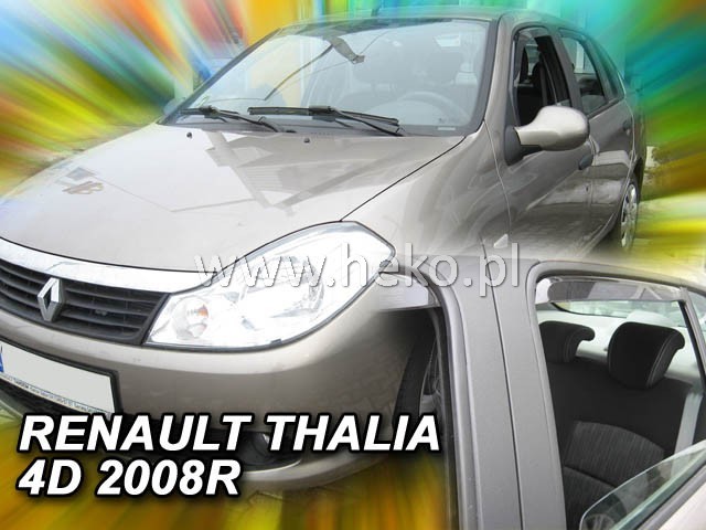 Ανεμοθραύστες Renault Thalia (2008-2013) - 4 τμχ. εμπρός και πίσω, Heko - € 79,9 Ανεμοθραύστες Renault Thalia (2008-2013) - 4 τμχ. εμπρός και πίσω, Heko