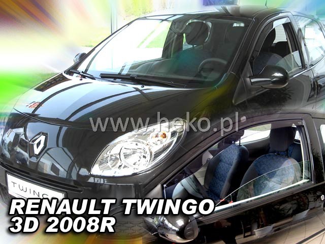 Ανεμοθραύστες Renault Twingo (2007-2014) 3 πορτο, Heko - € 62,9 Ανεμοθραύστες Renault Twingo (2007-2014) 3 πορτο, Heko