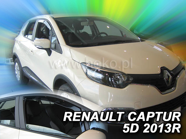 Ανεμοθραύστες Renault Captur (2013-2020) - 2 τμχ εμπρός, Heko - € 56,9 Ανεμοθραύστες Renault Captur (2013-2020) - 2 τμχ εμπρός, Heko