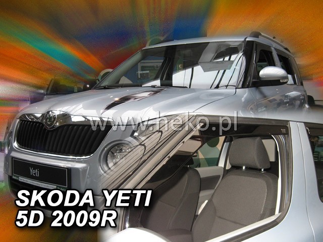 Ανεμοθραύστες Skoda Yeti (2009-2018) - 2 τμχ εμπρός, Heko - € 56,9 Ανεμοθραύστες Skoda Yeti (2009-2018) - 2 τμχ εμπρός, Heko