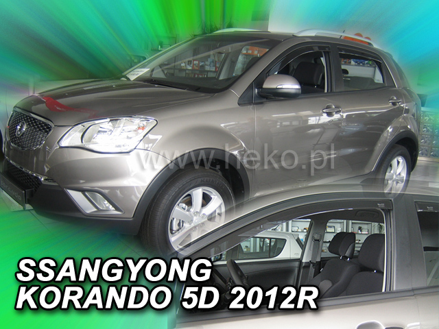 Ανεμοθραύστες Ssangyong Rodius (2004-2013) - 2 τμχ εμπρός, Heko - € 56,9 Ανεμοθραύστες Ssangyong Rodius (2004-2013) - 2 τμχ εμπρός, Heko