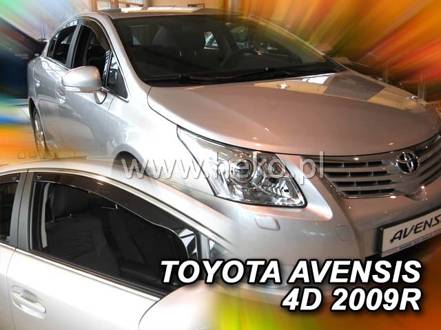 Ανεμοθραύστες Toyota Avensis (2009-2018) 5 πορτο ,sedan - 2 τμχ εμπρός, Heko - € 56,9 Ανεμοθραύστες Toyota Avensis (2009-2018) 5 πορτο ,sedan - 2 τμχ εμπρός, Heko