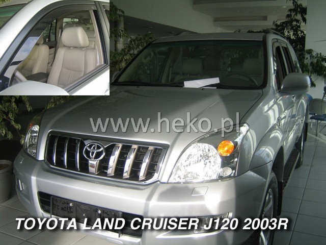 Ανεμοθραύστες Toyota Land Cruiser J70 (1984-1996) 3 πορτο, Heko - € 62,9 Ανεμοθραύστες Toyota Land Cruiser J70 (1984-1996) 3 πορτο, Heko