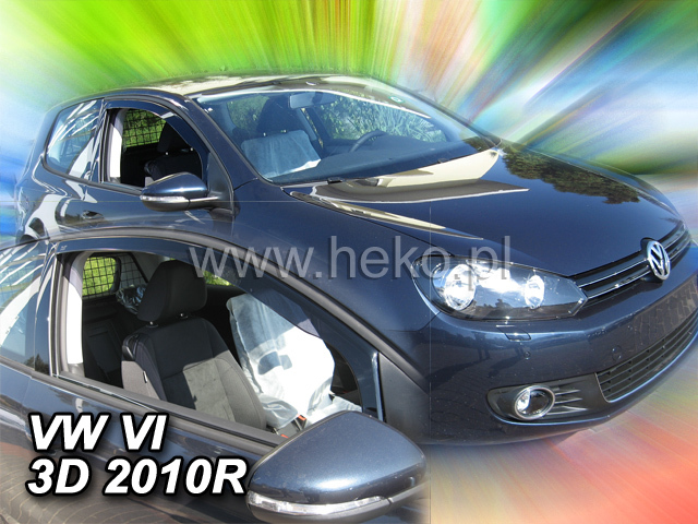 Ανεμοθραύστες Vw Golf 6 (2009-2012) 3 πορτο, Heko - € 62,9 Ανεμοθραύστες Vw Golf 6 (2009-2012) 3 πορτο, Heko