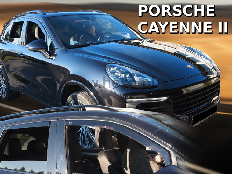 Ανεμοθραύστες Porsche Cayenne (2002-2010) - 4 τμχ εμπρός και πίσω, Heko - € 79,9 Ανεμοθραύστες Porsche Cayenne (2002-2010) - 4 τμχ εμπρός και πίσω, Heko
