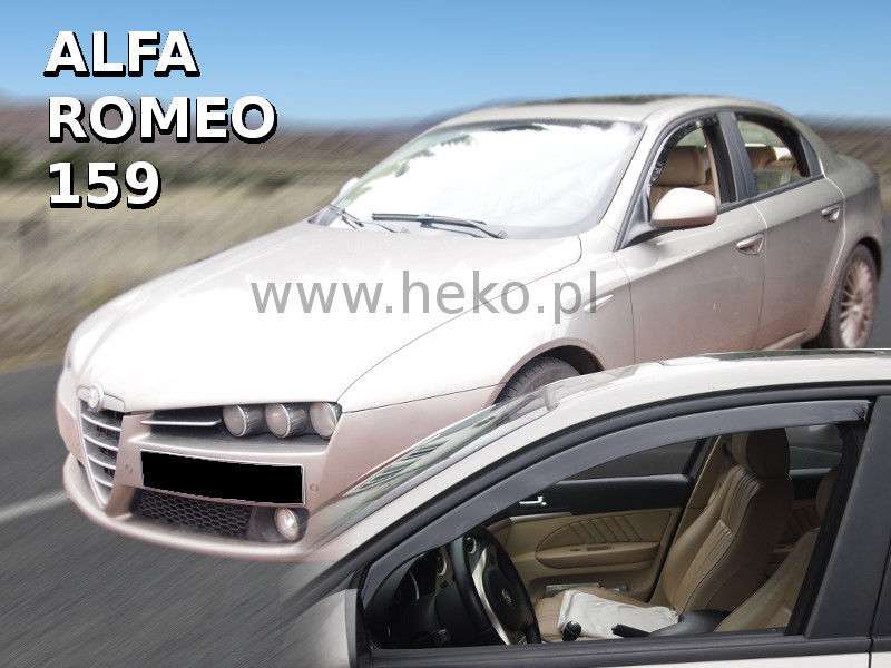Ανεμοθραύστες Alfa Romeo 159 (2005-2011) - 2 τμχ. εμπρός, Heko - € 56,9 Ανεμοθραύστες Alfa Romeo 159 (2005-2011) - 2 τμχ. εμπρός, Heko