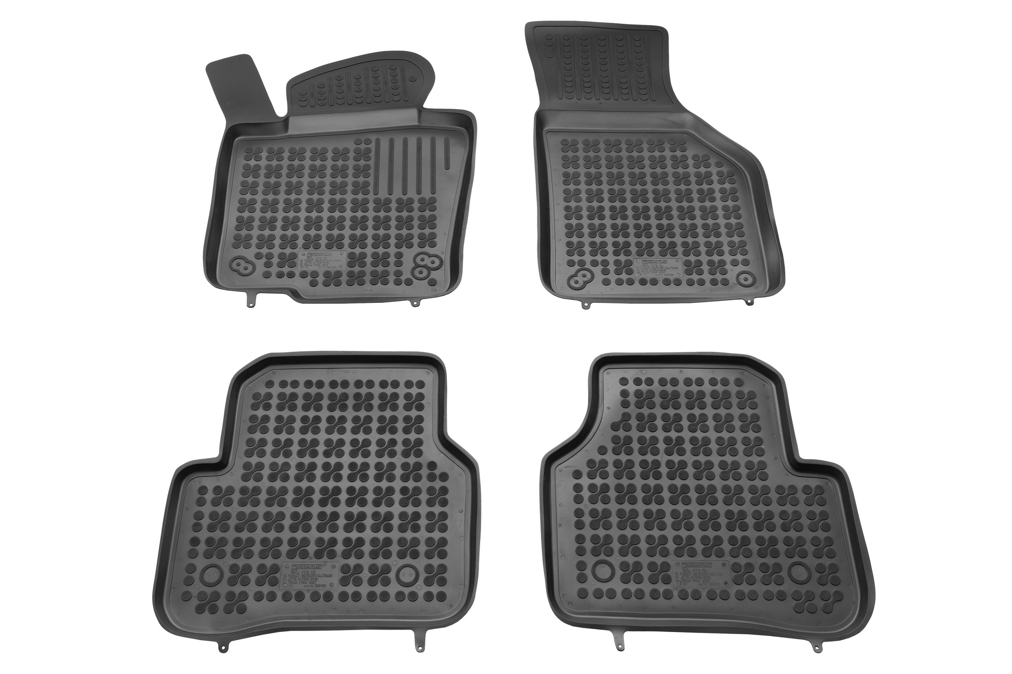 Λαστιχένια πατάκια VW Passat B6 / B7 (2005-2014) / Tiguan (2007-2016) / Jetta (2010-2018) - τύπου σκαφάκι - 4τμχ., Rezaw Plast - € 68,9 Λαστιχένια πατάκια VW Passat B6 / B7 (2005-2014) / Tiguan (2007-2016) / Jetta (2010-2018) - τύπου σκαφάκι - 4τμχ., Rezaw Plast