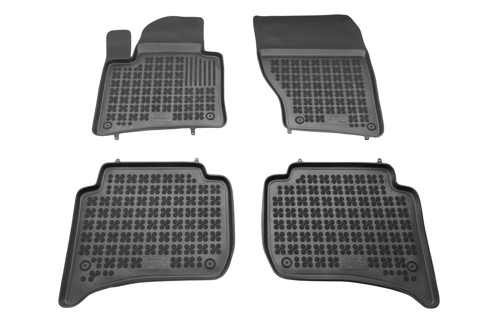 Λαστιχένια πατάκια VW Touareg II / Porsche Cayenne II (2010-2018) - τύπου σκαφάκι - 4τμχ., Rezaw Plast - € 72,9 Λαστιχένια πατάκια VW Touareg II / Porsche Cayenne II (2010-2018) - τύπου σκαφάκι - 4τμχ., Rezaw Plast