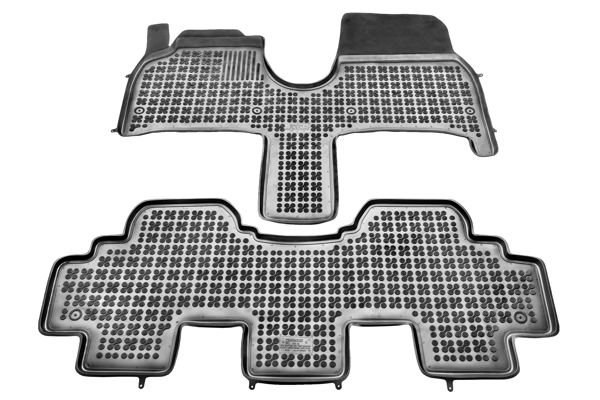 Λαστιχένια πατάκια PEUGEOT 807 (2002-2014) / CITROEN C8 I (2005-2012) / LANCIA Phedra / FIAT Ulysse (2002-2010) - τύπου σκαφάκι - 2τμχ., Rezaw Plast - € 86,9 Λαστιχένια πατάκια PEUGEOT 807 (2002-2014) / CITROEN C8 I (2005-2012) / LANCIA Phedra / FIAT Ulysse (2002-2010) - τύπου σκαφάκι - 2τμχ., Rezaw Plast