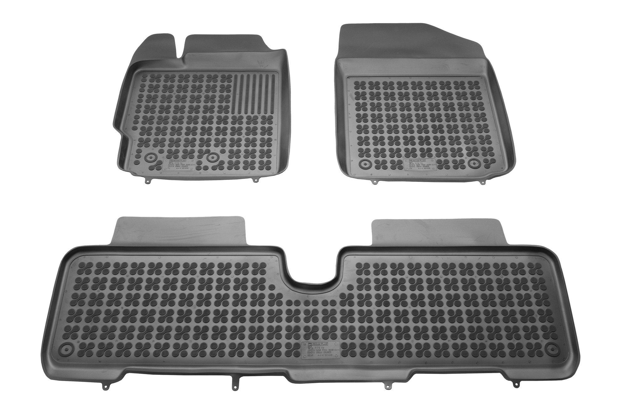 Λαστιχένια πατάκια TOYOTA Yaris (2005-2011) / Urban Cruiser (2008-2014) / GREAT WALL Volex C10 (2010-2014) - τύπου σκαφάκι - 3τμχ., Rezaw Plast - € 73,9 Λαστιχένια πατάκια TOYOTA Yaris (2005-2011) / Urban Cruiser (2008-2014) / GREAT WALL Volex C10 (2010-2014) - τύπου σκαφάκι - 3τμχ., Rezaw Plast