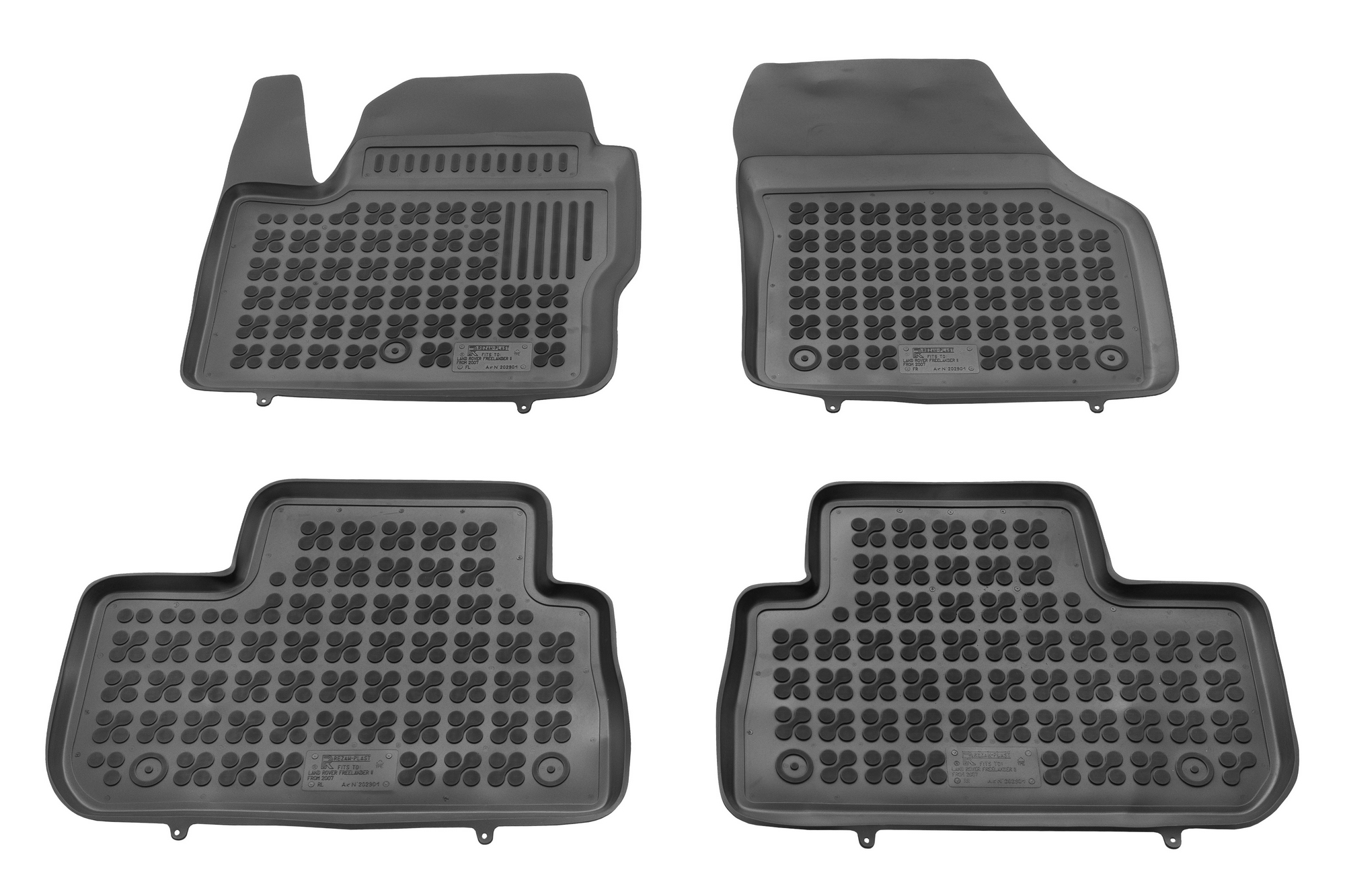 Λαστιχένια πατάκια LAND ROVER Freelander II (2006-2014) - τύπου σκαφάκι - 4τμχ., Rezaw Plast - € 76,9 Λαστιχένια πατάκια LAND ROVER Freelander II (2006-2014) - τύπου σκαφάκι - 4τμχ., Rezaw Plast