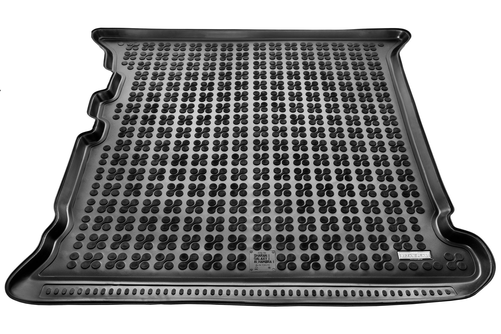 Πατάκι πορτ-μπαγκάζ VW Sharan / SEAT Alhambra (1995-2010) / FORD Galaxy (1995-2006) - 1τμχ., Rezaw Plast - € 90,9 Πατάκι πορτ-μπαγκάζ VW Sharan / SEAT Alhambra (1995-2010) / FORD Galaxy (1995-2006) - 1τμχ., Rezaw Plast