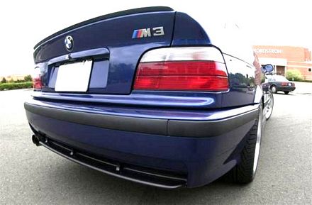 Diffuser προφυλακτήρα Bmw E36 (1991-1999) (εργοστασιακό) μονό - € 37,9 Diffuser προφυλακτήρα Bmw E36 (1991-1999) (εργοστασιακό) μονό