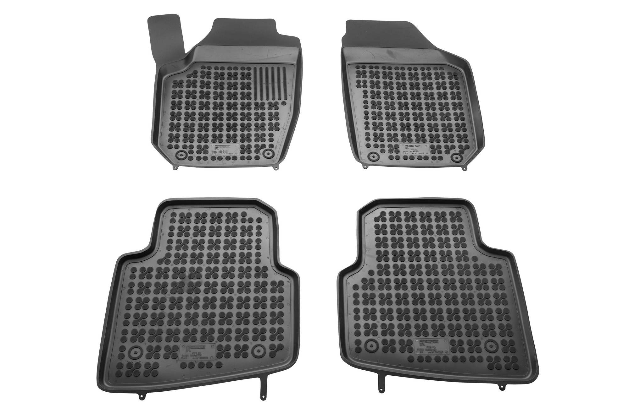 Λαστιχένια πατάκια SKODA Roomster (2006-2015) - τύπου σκαφάκι - 4τμχ., Rezaw Plast - € 68,9 Λαστιχένια πατάκια SKODA Roomster (2006-2015) - τύπου σκαφάκι - 4τμχ., Rezaw Plast