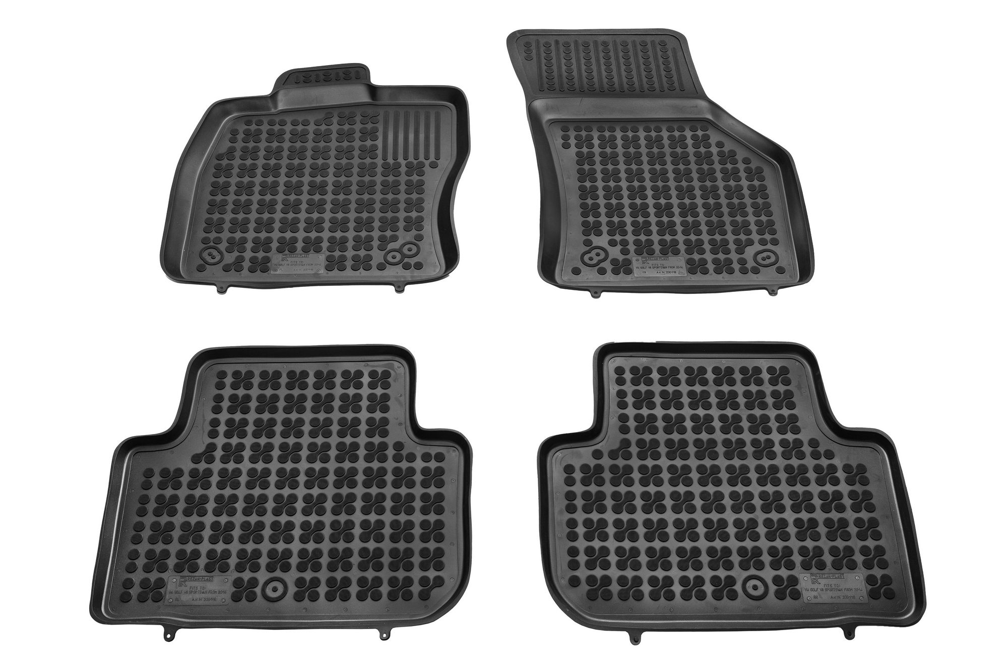 Λαστιχένια πατάκια VW Golf VII Sportsvan (2014-2020) - τύπου σκαφάκι - 4τμχ., Rezaw Plast - € 66,9 Λαστιχένια πατάκια VW Golf VII Sportsvan (2014-2020) - τύπου σκαφάκι - 4τμχ., Rezaw Plast