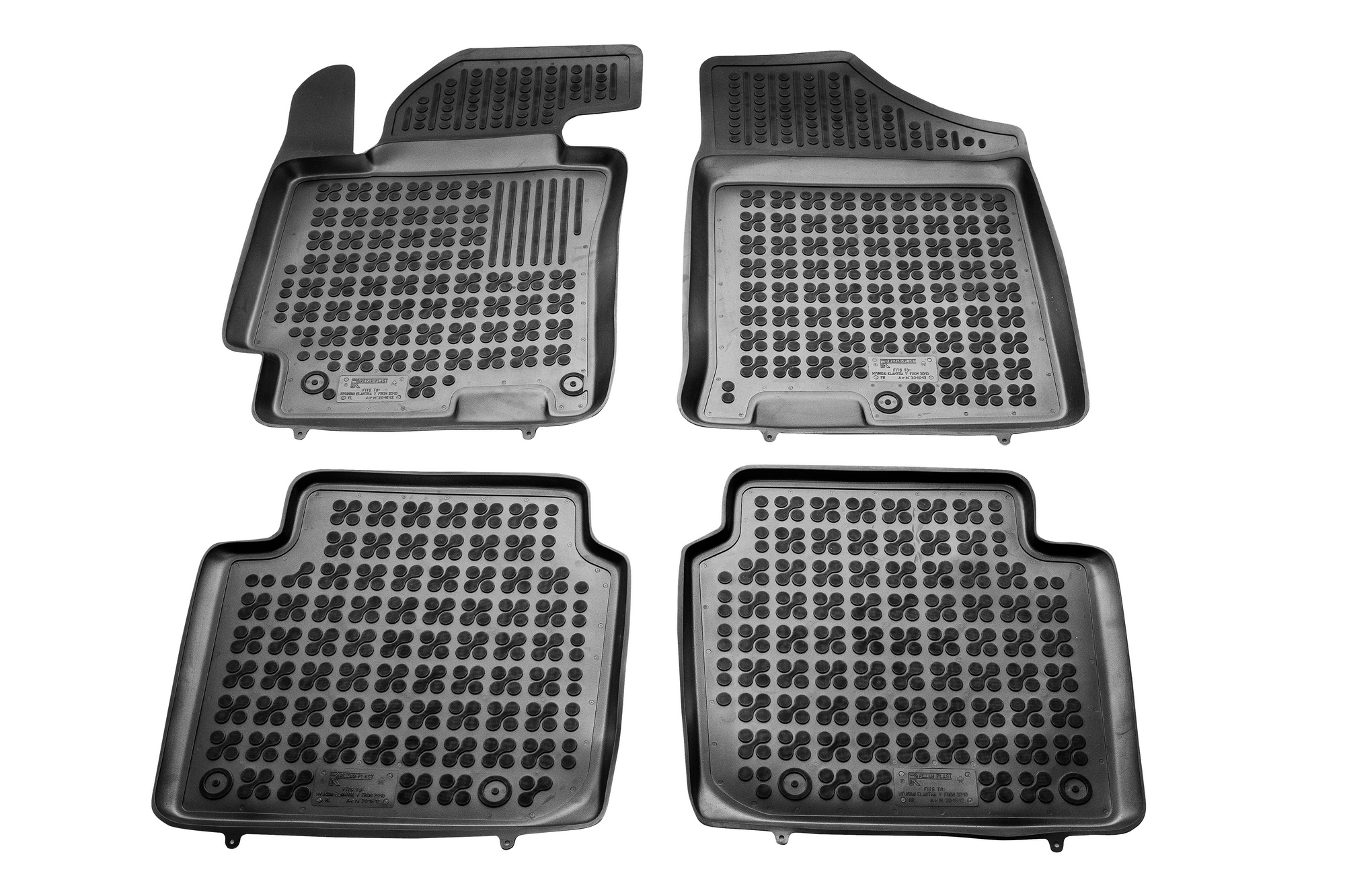 Λαστιχένια πατάκια HYUNDAI Elantra V (2010-2016) / Elantra VI (2016-2019) - τύπου σκαφάκι - 4τμχ., Rezaw Plast - € 58,9 Λαστιχένια πατάκια HYUNDAI Elantra V (2010-2016) / Elantra VI (2016-2019) - τύπου σκαφάκι - 4τμχ., Rezaw Plast