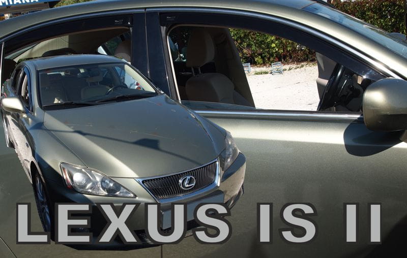 Ανεμοθραύστες Lexus IS (2005-2013) 4D - 4τμχ. εμπρός και πίσω, Heko - € 79,9 Ανεμοθραύστες Lexus IS (2005-2013) 4D - 4τμχ. εμπρός και πίσω, Heko