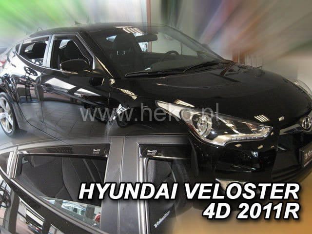 Ανεμοθραύστες Hyundai Veloster (2011-2018) 5D UK - 4 τμχ., Heko - € 79,9 Ανεμοθραύστες Hyundai Veloster (2011-2018) 5D UK - 4 τμχ., Heko