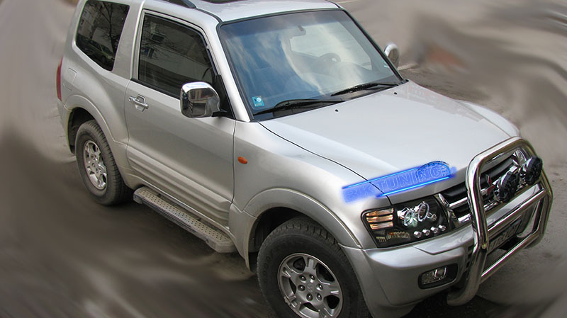 Φανάρια εμπρός Mitsubishi Pajero (2001-2006) angel eyes - μαύρα , με λάμπες (Η1) - σετ 2τμχ. - € 351,9 Φανάρια εμπρός Mitsubishi Pajero (2001-2006) angel eyes - μαύρα , με λάμπες (Η1) - σετ 2τμχ.