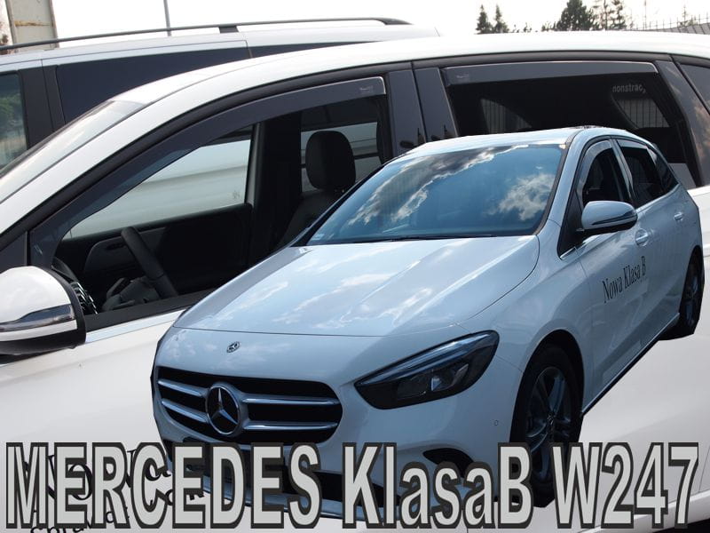 Ανεμοθραύστες MERCEDES B-Class W247 (2019+) 5d - 4 τμχ. εμπρός και πίσω, Heko - € 79,9 Ανεμοθραύστες MERCEDES B-Class W247 (2019+) 5d - 4 τμχ. εμπρός και πίσω, Heko