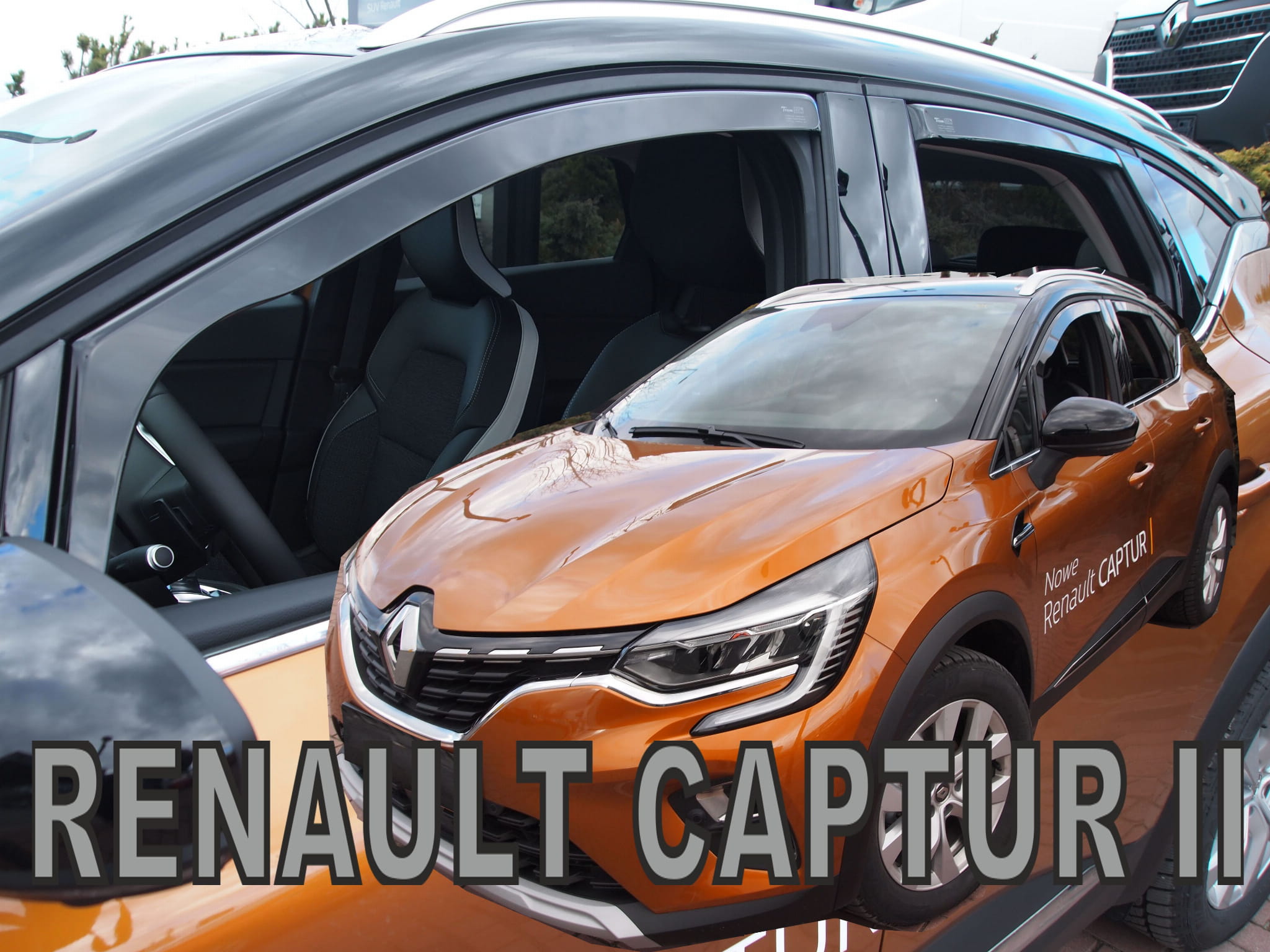 Ανεμοθραύστες RENAULT Captur (2019+) - 4 τμχ. εμπρός και πίσω, Heko - € 79,9 Ανεμοθραύστες RENAULT Captur (2019+) - 4 τμχ. εμπρός και πίσω, Heko