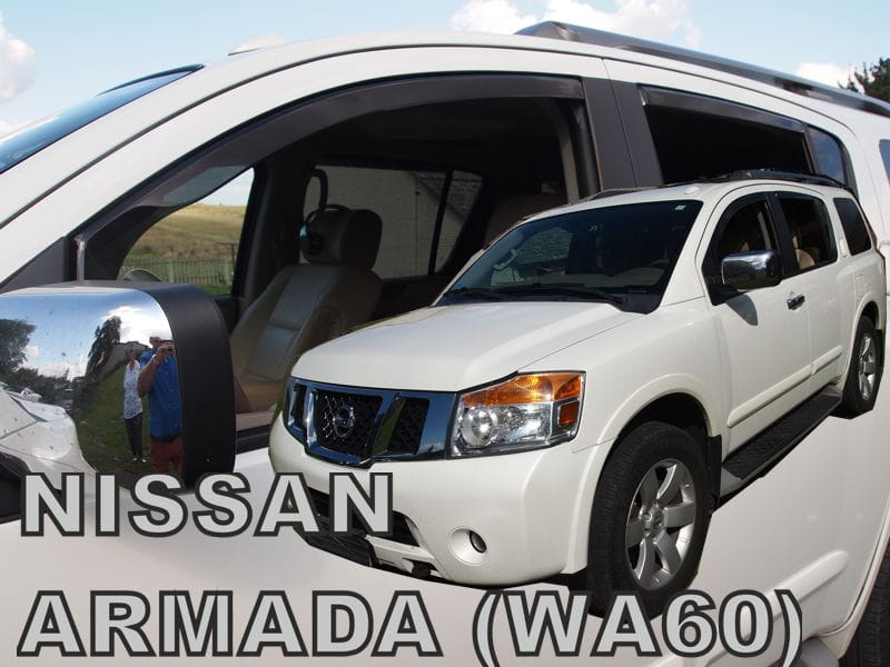 Ανεμοθραύστες NISSAN Armada CWA60 (2004-2016) - 4 τμχ. εμπρός και πίσω, Heko - € 79,9 Ανεμοθραύστες NISSAN Armada CWA60 (2004-2016) - 4 τμχ. εμπρός και πίσω, Heko
