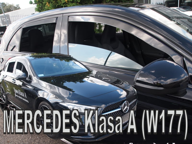 Ανεμοθραύστες MERCEDES A-Class W177 (2019+) 5d - 4 τμχ. εμπρός και πίσω, Heko - € 79,9 Ανεμοθραύστες MERCEDES A-Class W177 (2019+) 5d - 4 τμχ. εμπρός και πίσω, Heko