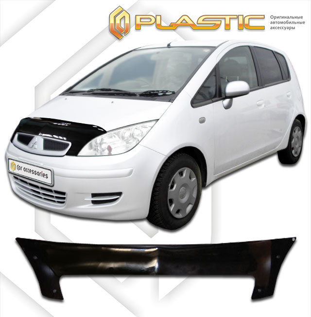Ανεμοθραύστης καπό Mitsubishi Colt (2002-2005) - CA Plast - € 73,9 Ανεμοθραύστης καπό Mitsubishi Colt (2002-2005) - CA Plast