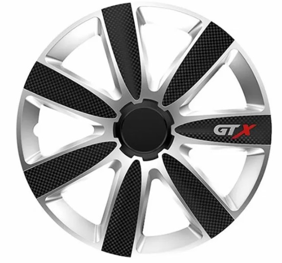 Τάσια αυτοκινήτου Versaco GTX CARBON Black/Silver - 15" - Μαύρο / Ασημί - 4 τμχ. - € 40,9 Τάσια αυτοκινήτου Versaco GTX CARBON Black/Silver - 15" - Μαύρο / Ασημί - 4 τμχ.