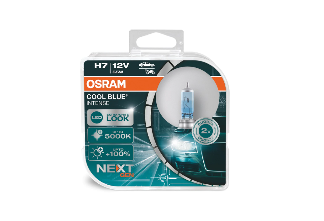 Λάμπα αλογόνου H7 COOL BLUE INTENSE NEXT GEN - 2 τμχ. καρτέλα - € 26,9 Λάμπα αλογόνου H7 COOL BLUE INTENSE NEXT GEN - 2 τμχ. καρτέλα