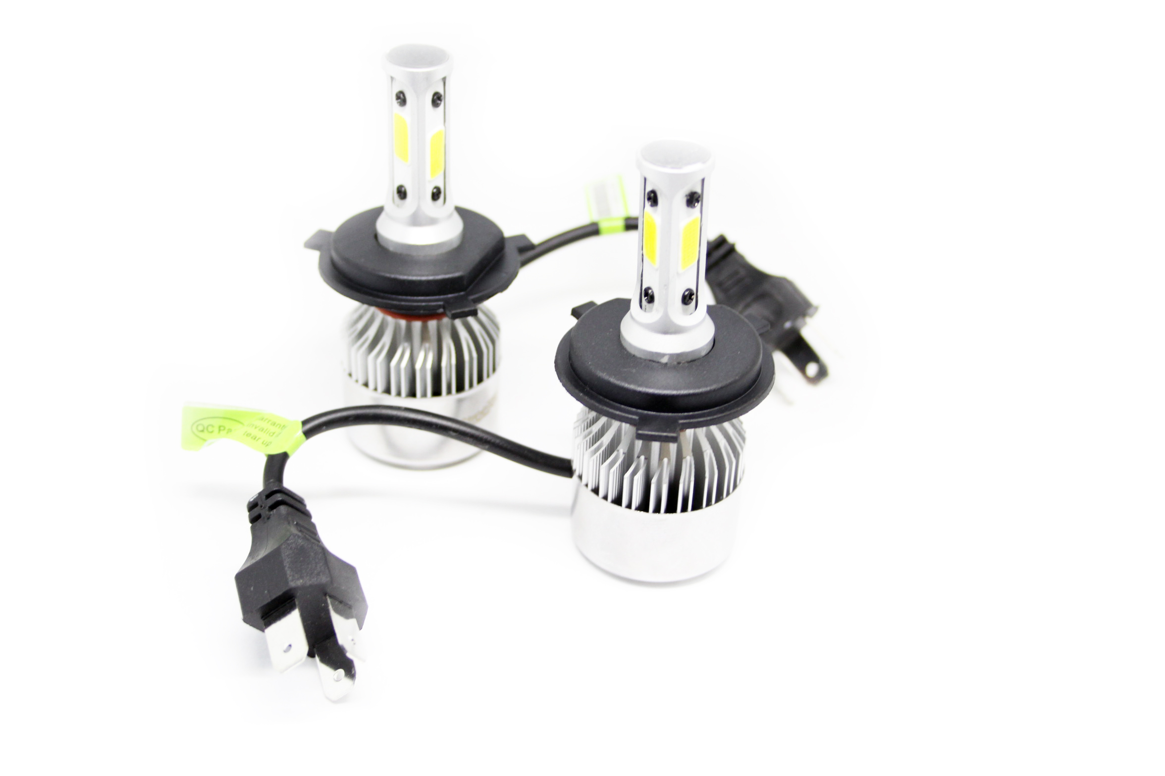 Led λάμπες Η4 Bi-led για μεσαία ή μεγάλα φώτα S2 7600 lumen , 36 Watt - COB 6000K - 2τμχ. - € 22,9 Led λάμπες Η4 Bi-led για μεσαία ή μεγάλα φώτα S2 7600 lumen , 36 Watt - COB 6000K - 2τμχ.