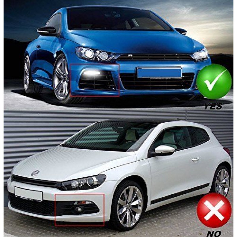 Φώτα ημέρας προφυλακτήρα VW Scirocco (2008-2014) - R-Design - σετ 2τμχ. - € 190,9 Φώτα ημέρας προφυλακτήρα VW Scirocco (2008-2014) - R-Design - σετ 2τμχ.