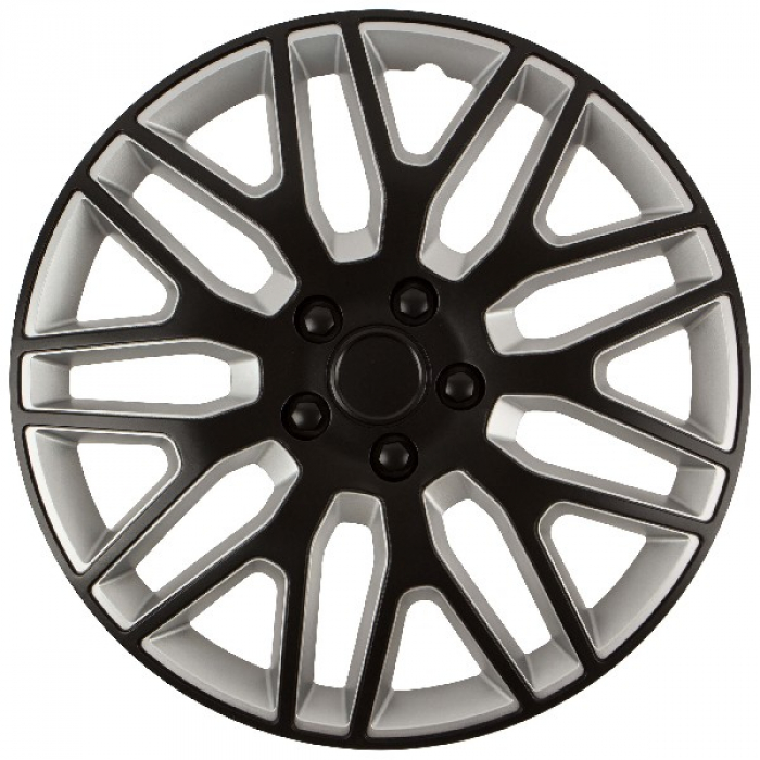 Τάσια Versaco Dakar Black / Silver - 16" σετ - 4τμχ. - € 41,9 Τάσια Versaco Dakar Black / Silver - 16" σετ - 4τμχ.