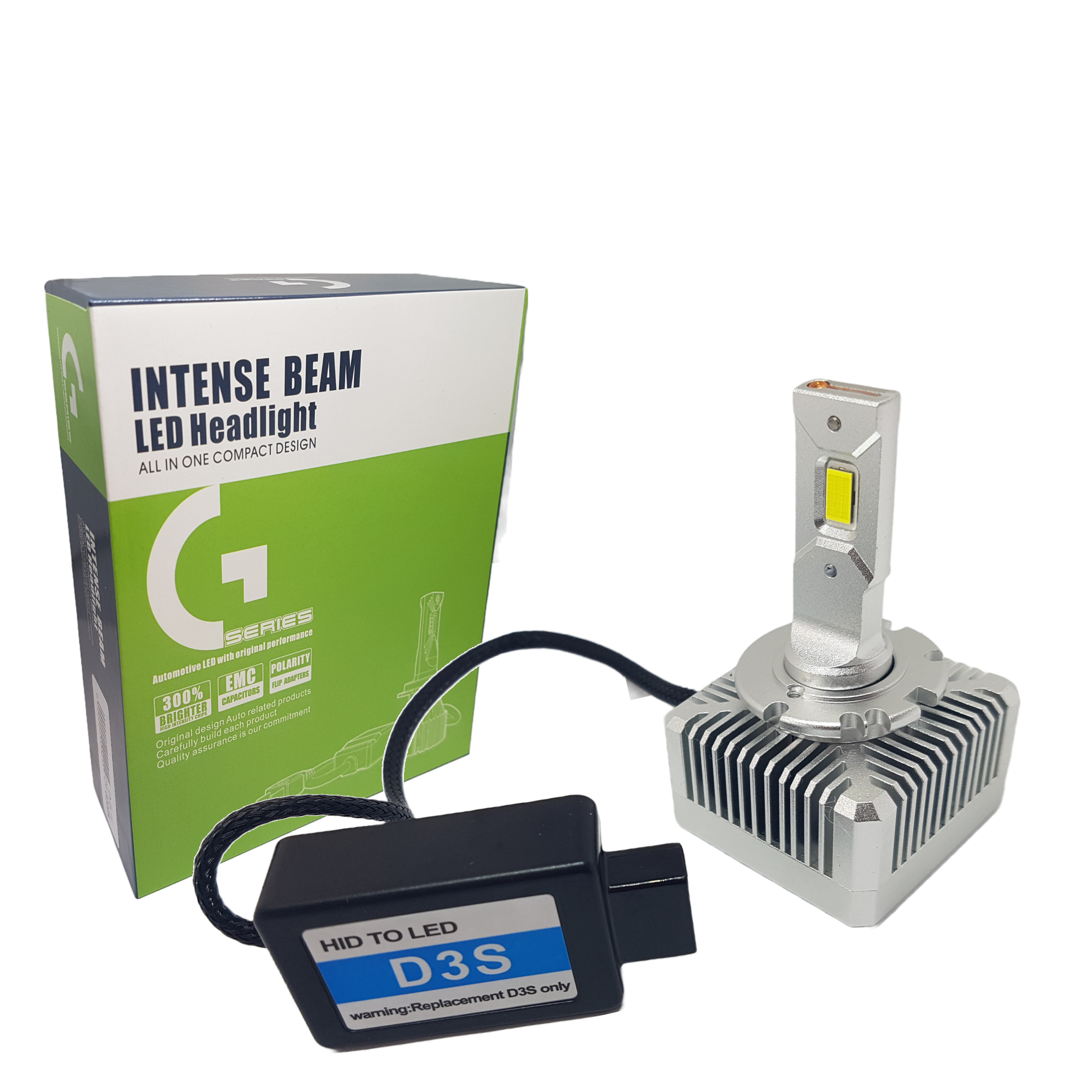 Led λάμπες D3S 20000 lumen , 40 Watt - CANBUS 6000K - 300% πιό έντονη φωτεινότητα 2τμχ. - € 132,9 Led λάμπες D3S 20000 lumen , 40 Watt - CANBUS 6000K - 300% πιό έντονη φωτεινότητα 2τμχ.