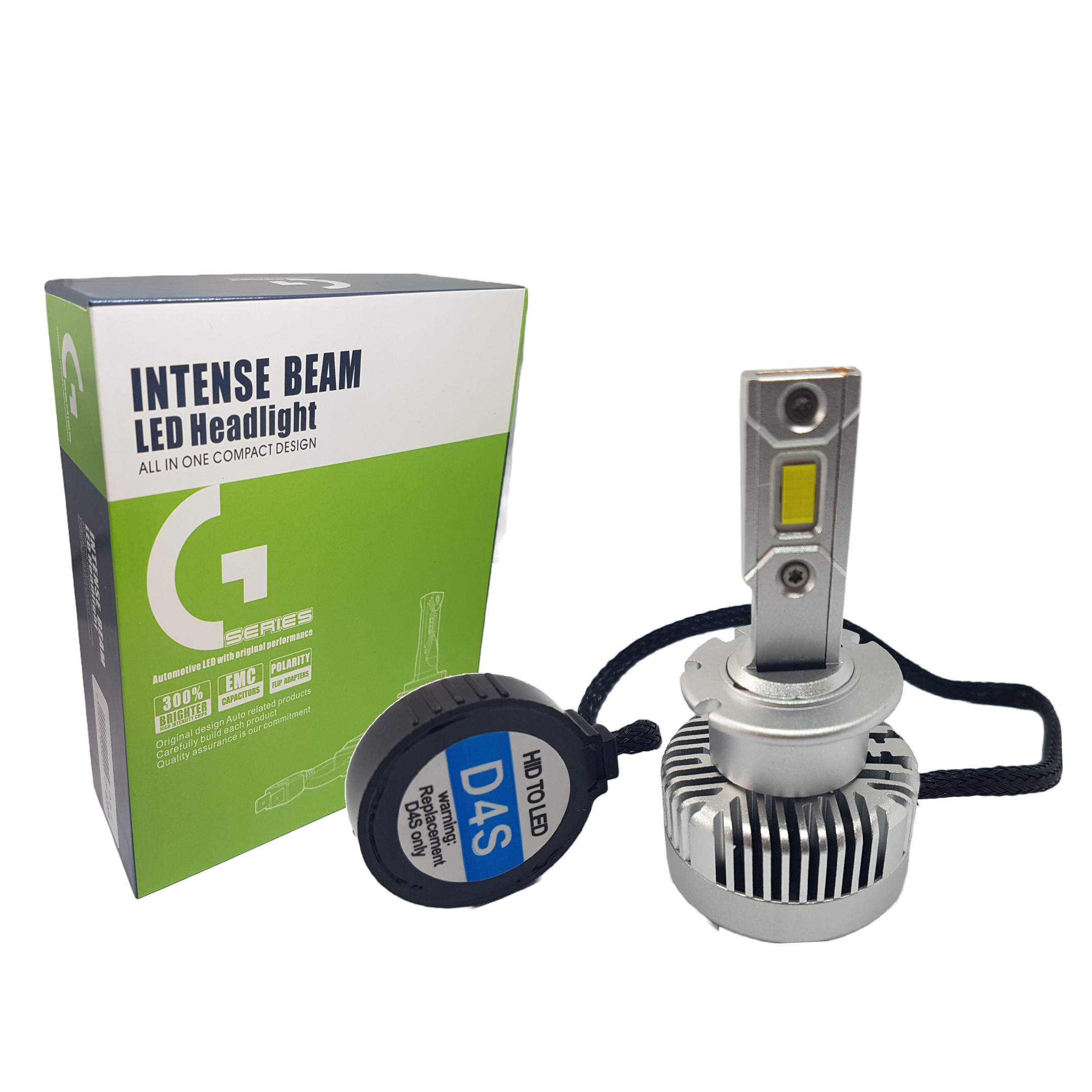 Led λάμπες D4S 20000 lumen , 40 Watt - CANBUS 6000K - 300% πιό έντονη φωτεινότητα 2τμχ. - € 132,9 Led λάμπες D4S 20000 lumen , 40 Watt - CANBUS 6000K - 300% πιό έντονη φωτεινότητα 2τμχ.