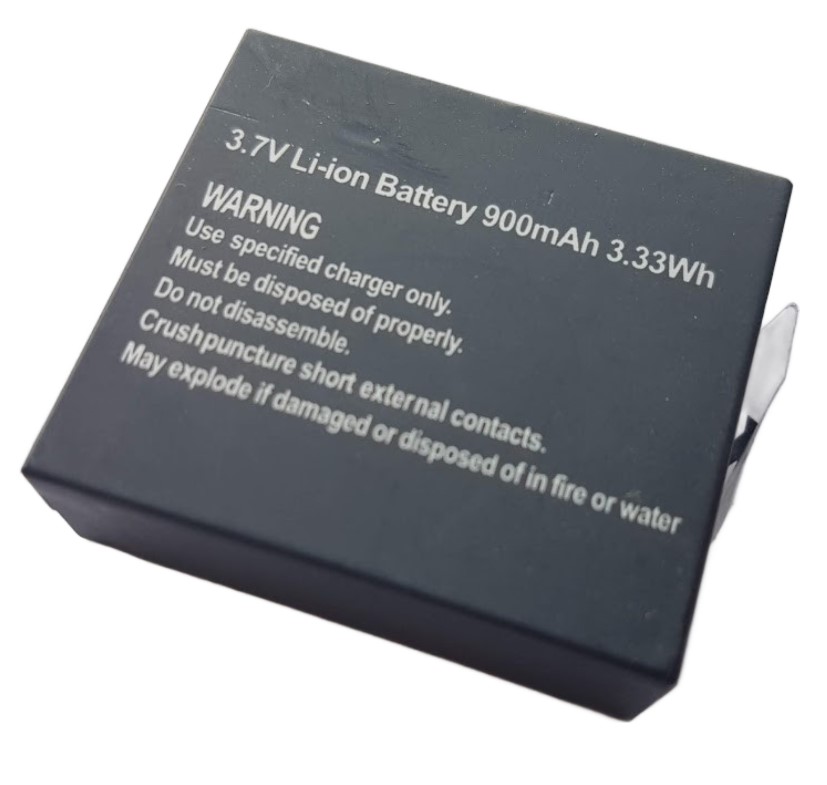 Μπαταρία Action camera 900 mAh - για τα μοντέλα Q3H, 510C3 - € 11,9 Μπαταρία Action camera 900 mAh - για τα μοντέλα Q3H, 510C3