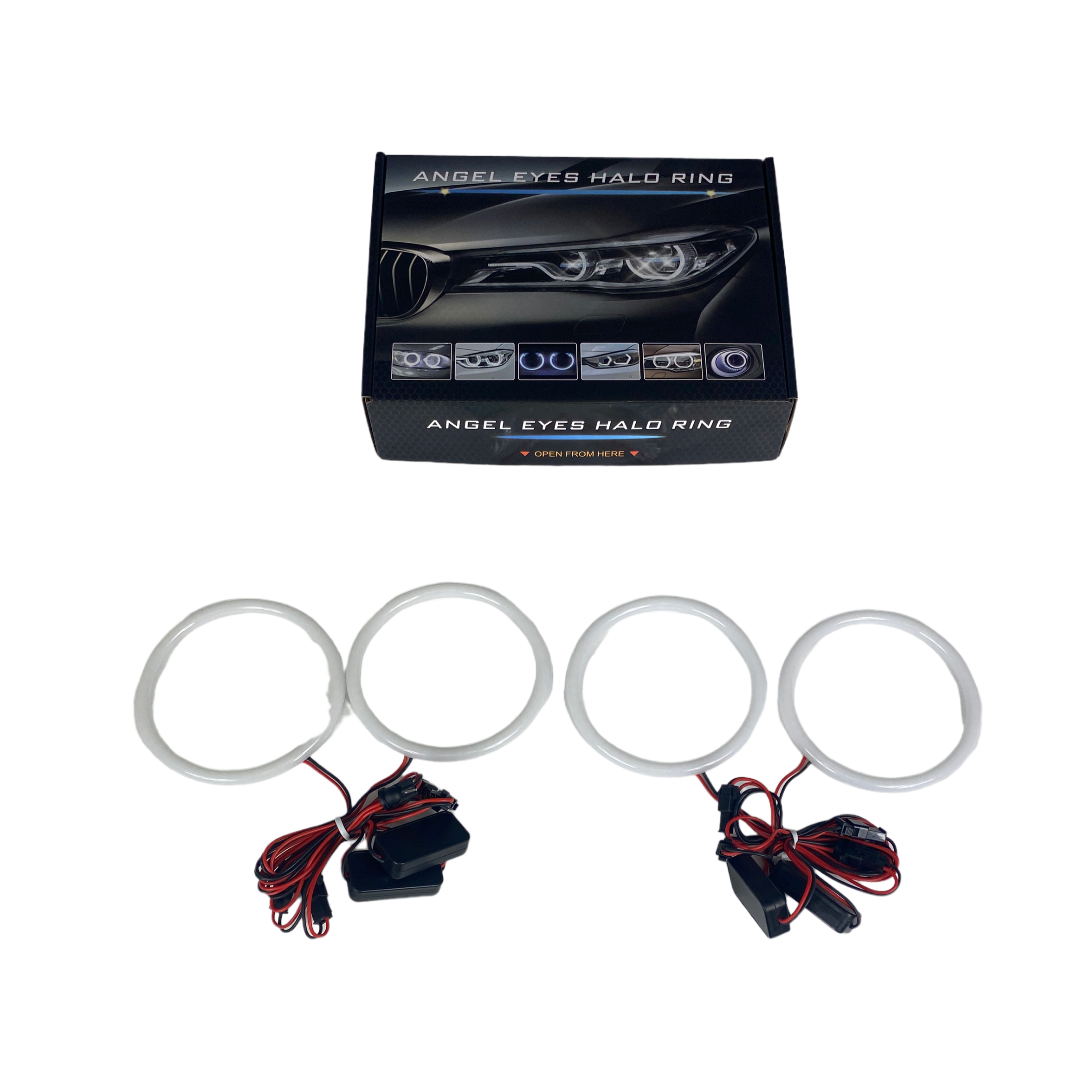 Δαχτυλίδια BMW E46 coupe (2003-2006) lightbar design angel eyes - κόκκινα - € 70,9 Δαχτυλίδια BMW E46 coupe (2003-2006) lightbar design angel eyes - κόκκινα