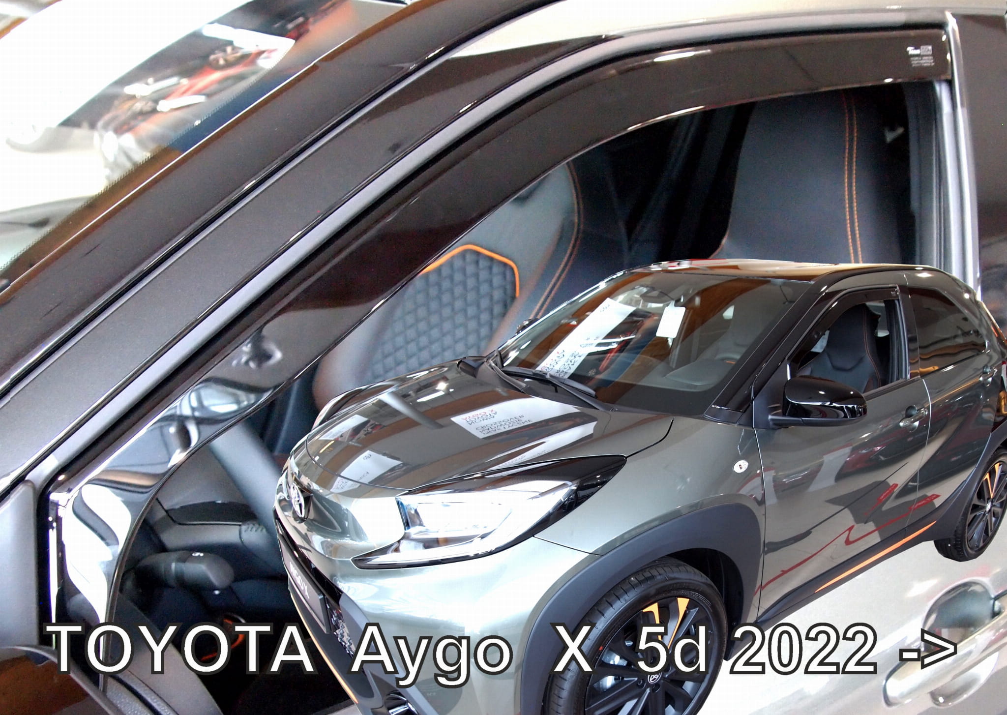 Ανεμοθραύστες Toyota Aygo X (2022+) - 2τμχ. εμπρός, Heko - € 56,9 Ανεμοθραύστες Toyota Aygo X (2022+) - 2τμχ. εμπρός, Heko