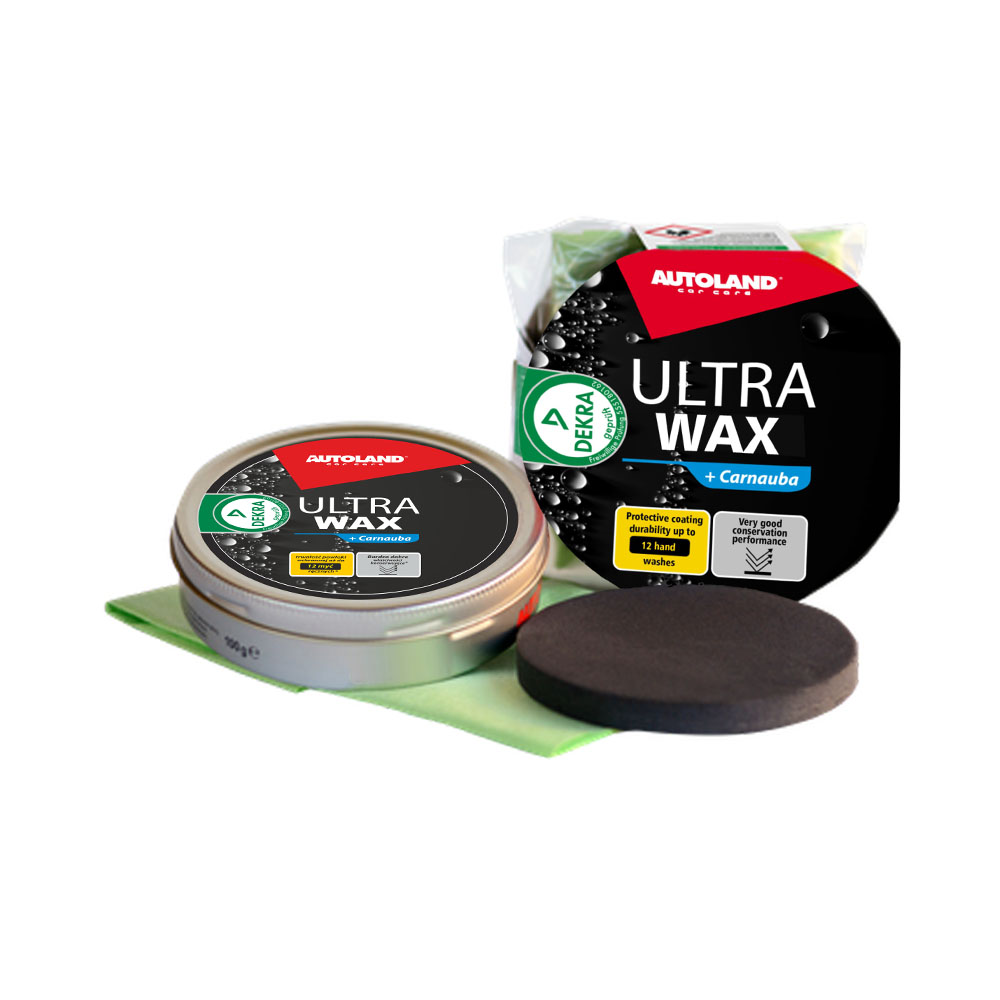 Γυαλιστικό κερί Ultra Wax 100g DEKRA - € 16,9 Γυαλιστικό κερί Ultra Wax 100g DEKRA