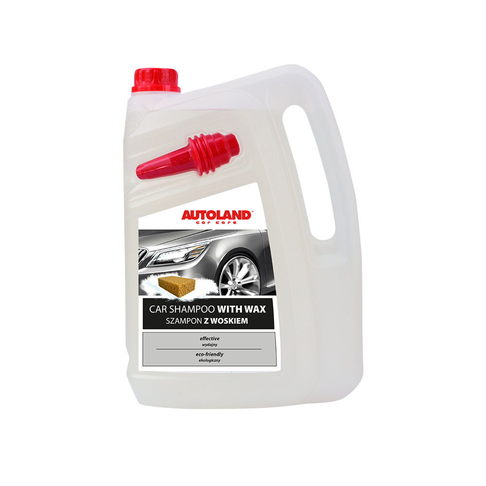 Σαμπουάν αυτοκινήτου με κερί Shampoo with wax 5L - € 14,9 Σαμπουάν αυτοκινήτου με κερί Shampoo with wax 5L