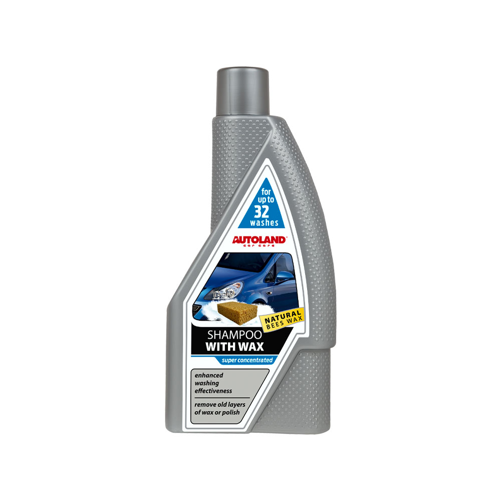 Σαμπουάν αυτοκινήτου με κερί Shampoo with wax concentrate 950ml - € 7,9 Σαμπουάν αυτοκινήτου με κερί Shampoo with wax concentrate 950ml
