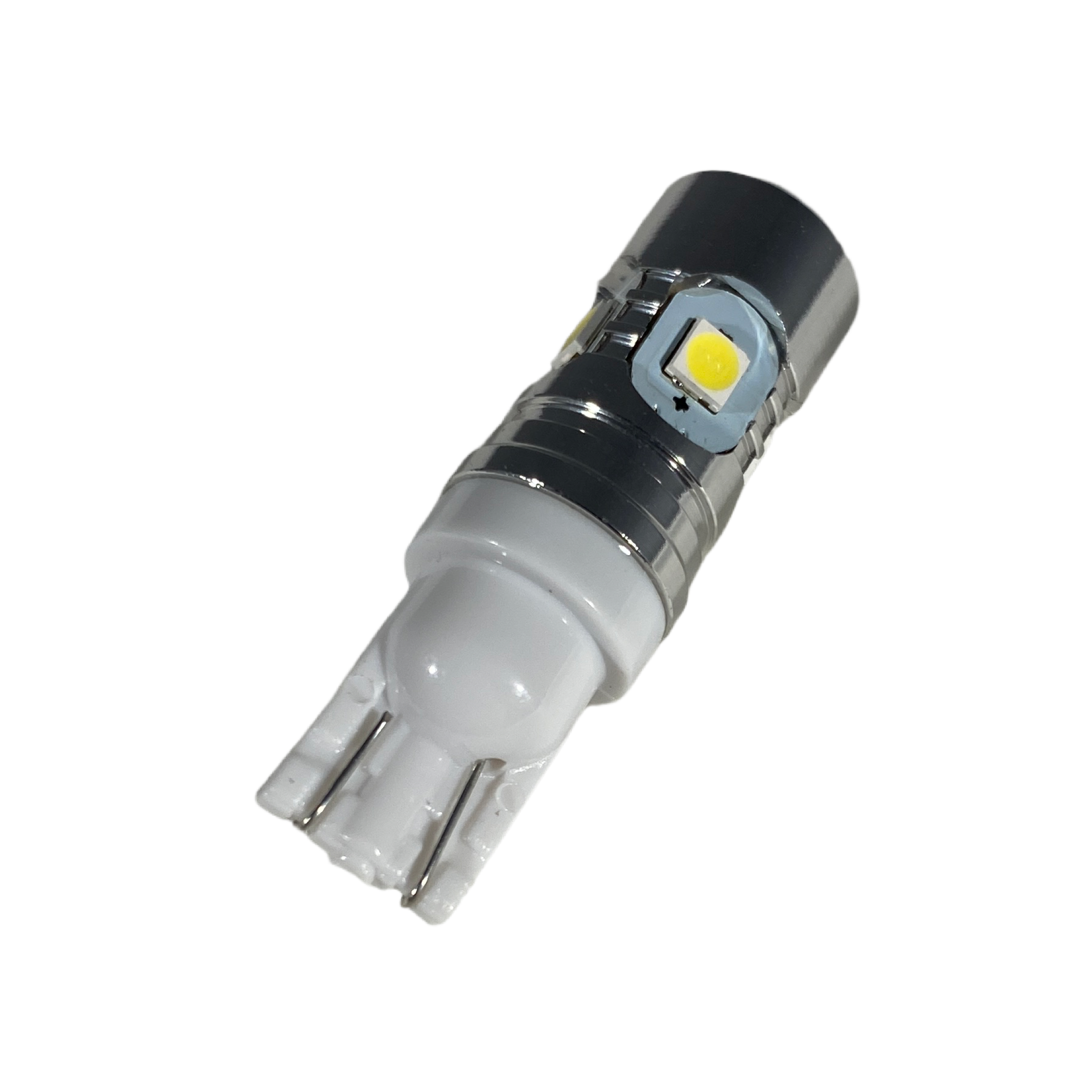 Led λάμπα T10 με 5 led 3030 και προτζέκτορα - 1τμχ. - € 9,9 Led λάμπα T10 με 5 led 3030 και προτζέκτορα - 1τμχ.