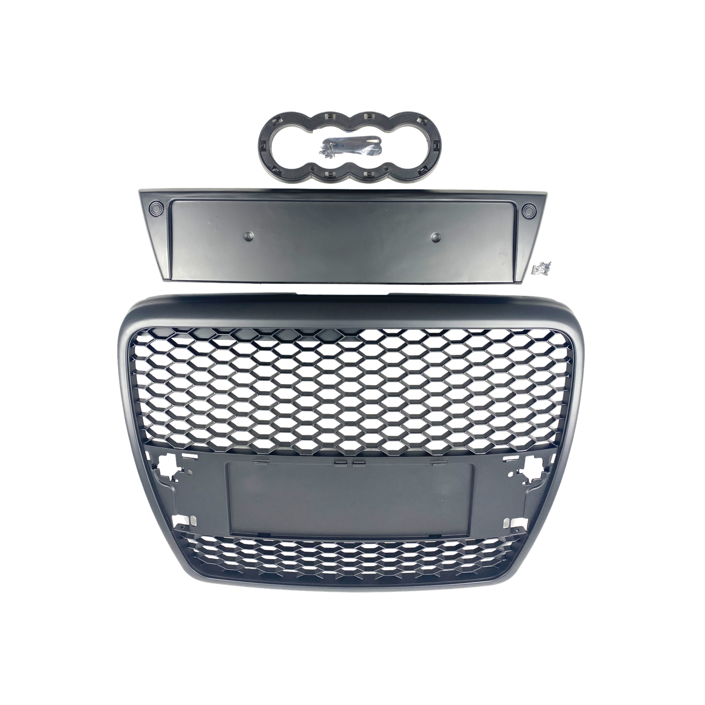 Μάσκα Audi A6 4F (2004-2008) - μαύρη RS Look, χωρίς σήμα - € 185,9 Μάσκα Audi A6 4F (2004-2008) - μαύρη RS Look, χωρίς σήμα